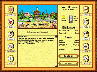 Oregon Trail Deluxe Screenshot