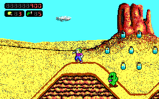 Commander Keen 8: Dead in the Desert Screenshot