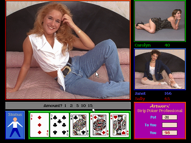 Strip Poker Professional Screenshot