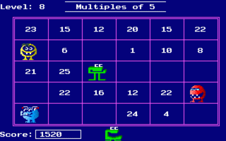 Number Munchers Screenshot