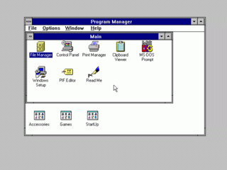 Windows 3.1 Screenshot