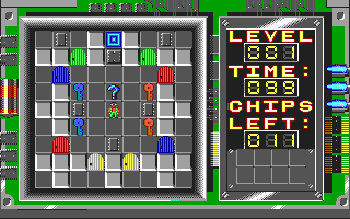 Chip’s Challenge Screenshot