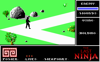 Last Ninja, The Screenshot