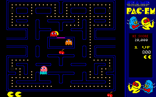 CHAMP Pac-em Screenshot