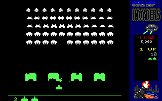 CHAMP Invaders Screenshot