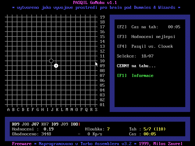 Pasqil GoMoku Screenshot