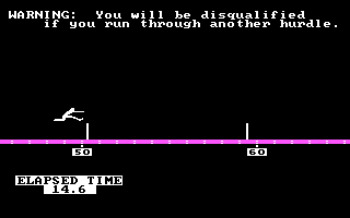 Microsoft Decathlon Screenshot