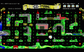 CD-Man Version 2.0 Screenshot