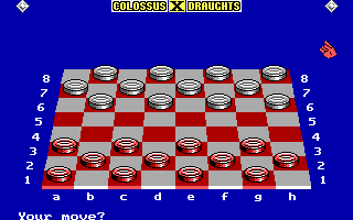 Colossus X Draughts Screenshot