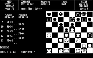 Psion Chess Screenshot