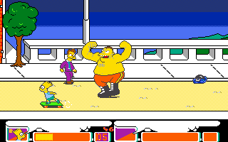 Simpsons, The – Arcade Game Screenshot