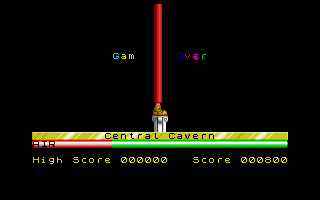 Manic Miner Screenshot