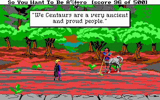 Hero’s Quest: So You Want To Be A Hero Screenshot