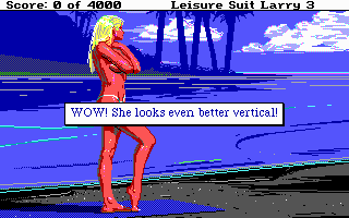Leisure Suit Larry 3 Screenshot