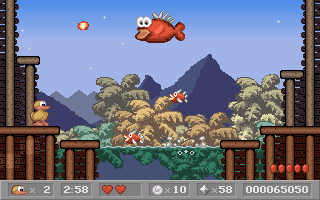 Charlie the Duck Screenshot