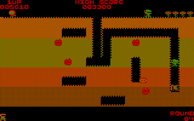 Dig Dug Screenshot
