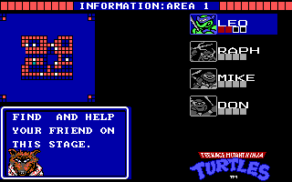 Teenage Mutant Ninja Turtles Screenshot
