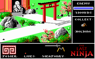 Last Ninja, The Screenshot