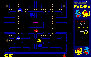 CHAMP Pac-em Screenshot