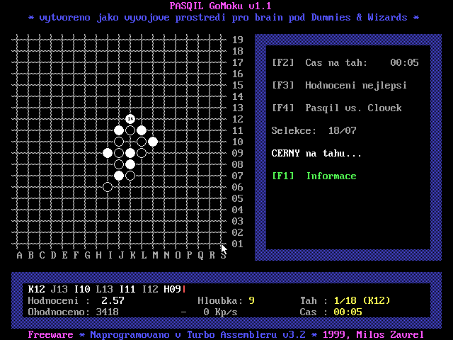 Pasqil GoMoku Screenshot