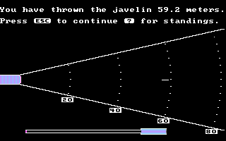 Microsoft Decathlon Screenshot