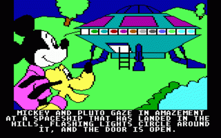 Mickey’s Space Adventure Screenshot