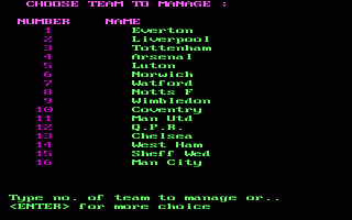 Football Manager Screenshot