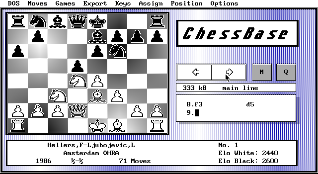 ChessBase 3.0 Screenshot