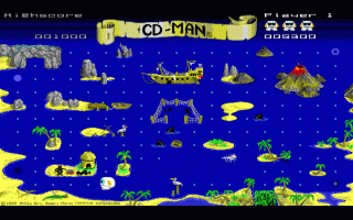 CD-Man Version 2.0 Screenshot