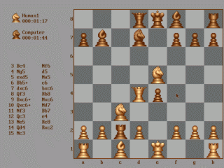 Complete Chess System, The Screenshot