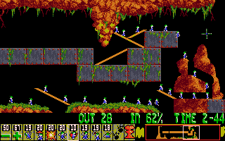 Lemmings Screenshot
