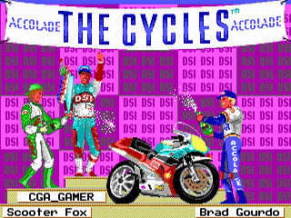 Cycles, The: International Grand Prix Racing Screenshot