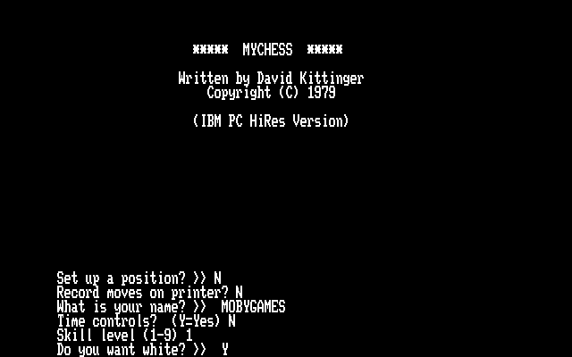 MyChess Screenshot