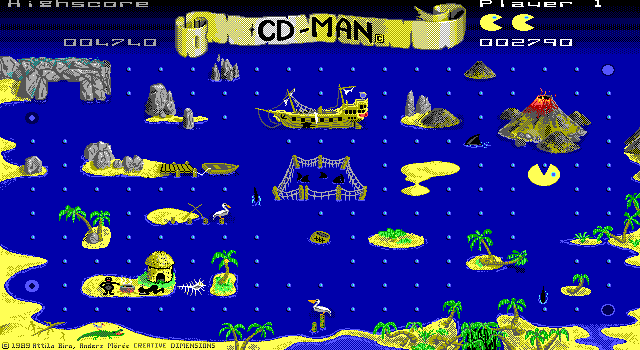 CD-Man Screenshot