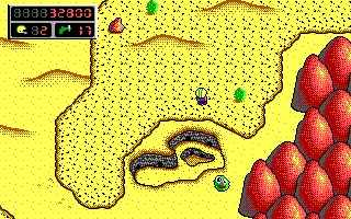 Commander Keen 8: Dead in the Desert Screenshot