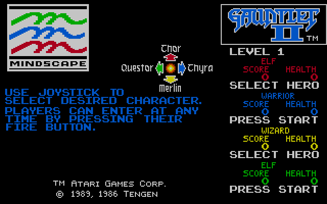 Gauntlet II Screenshot