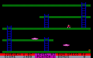 Jumpman Lives! Screenshot
