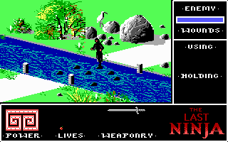 Last Ninja, The Screenshot