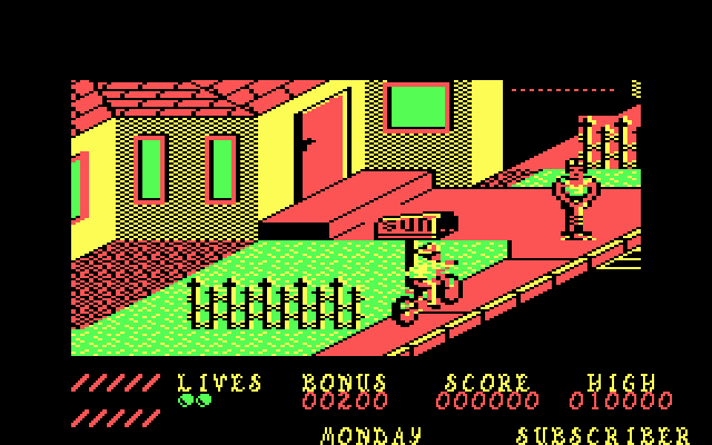 Paperboy Screenshot