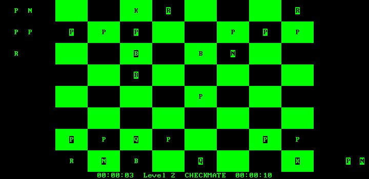 SPOC: The Chess Master Screenshot