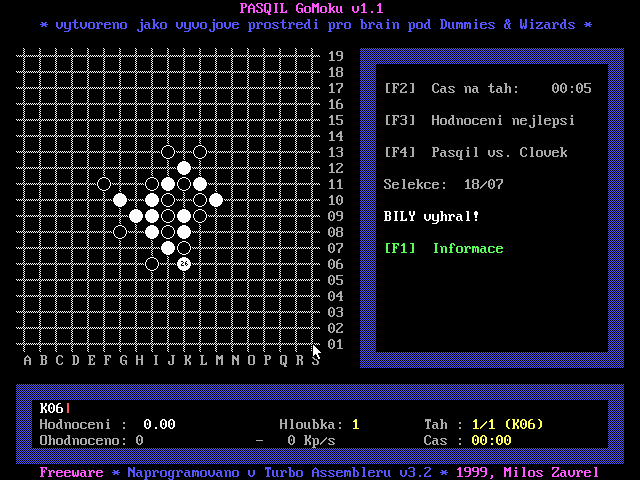 Pasqil GoMoku Screenshot