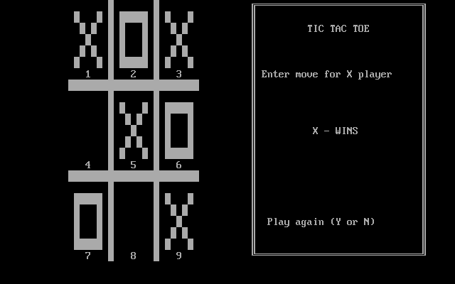 Tic Tac Toe Screenshot