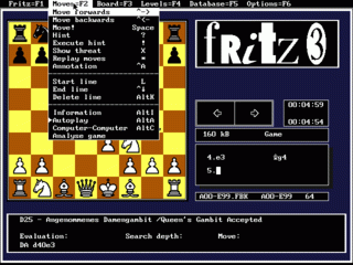 Fritz 3 Screenshot