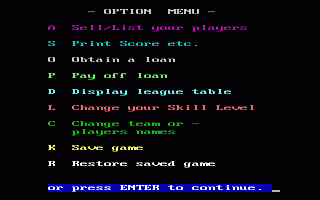 Football Manager Screenshot
