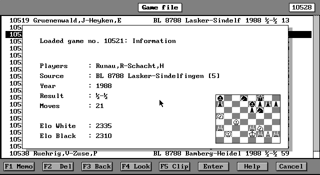 ChessBase 3.0 Screenshot