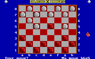Colossus X Draughts Screenshot