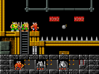 Lost Vikings, The Screenshot