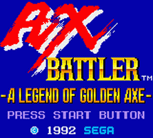 Ax Battler: A Legend of Golden Axe Screenshot