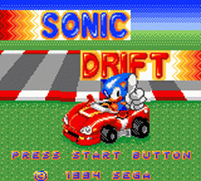 Sonic Drift Screenshot