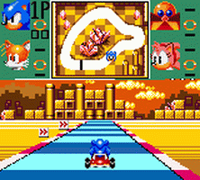 Sonic Drift Screenshot